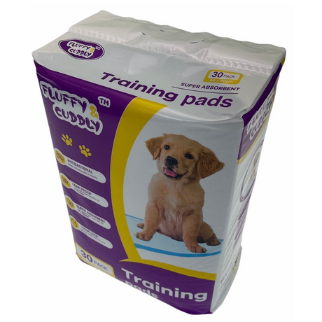 30 Puppy Pet Dog Indoor Cat Toilet Training Pads Super Absorbent 60x60cm