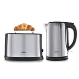 Sunbeam Breakfast Essentials Kettle & Toaster Stainless Steel Cordless Combo Set