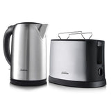 Sunbeam Breakfast Essentials Kettle & Toaster Stainless Steel Cordless Combo Set