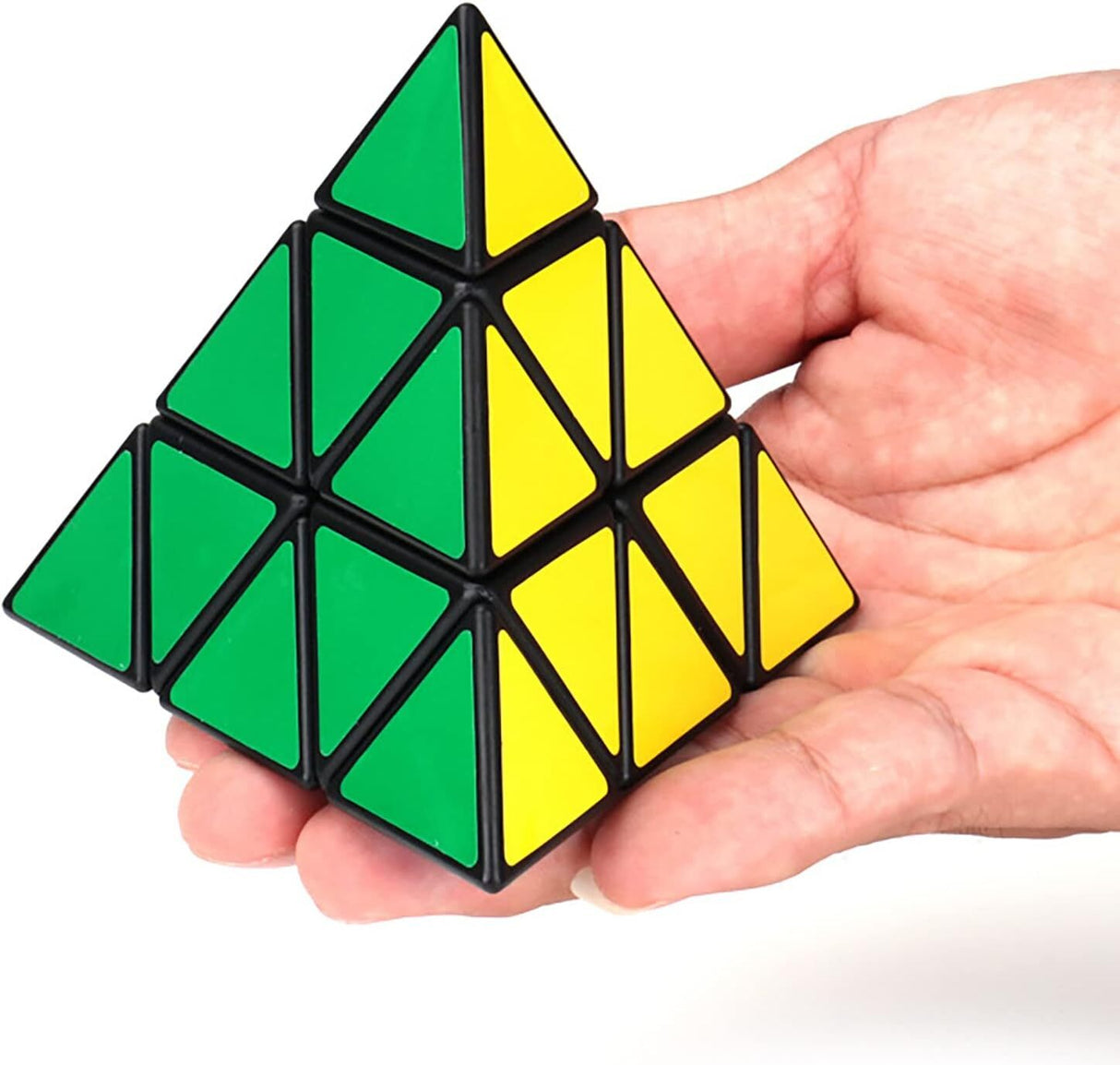 3x3 Triangle Speed Cube Pyramid Brain Teaser Puzzle Magic Educational Toy