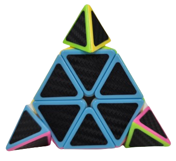 Educational Toy Triangle Speed Cube Pyramid Brain Teaser Puzzle Magic