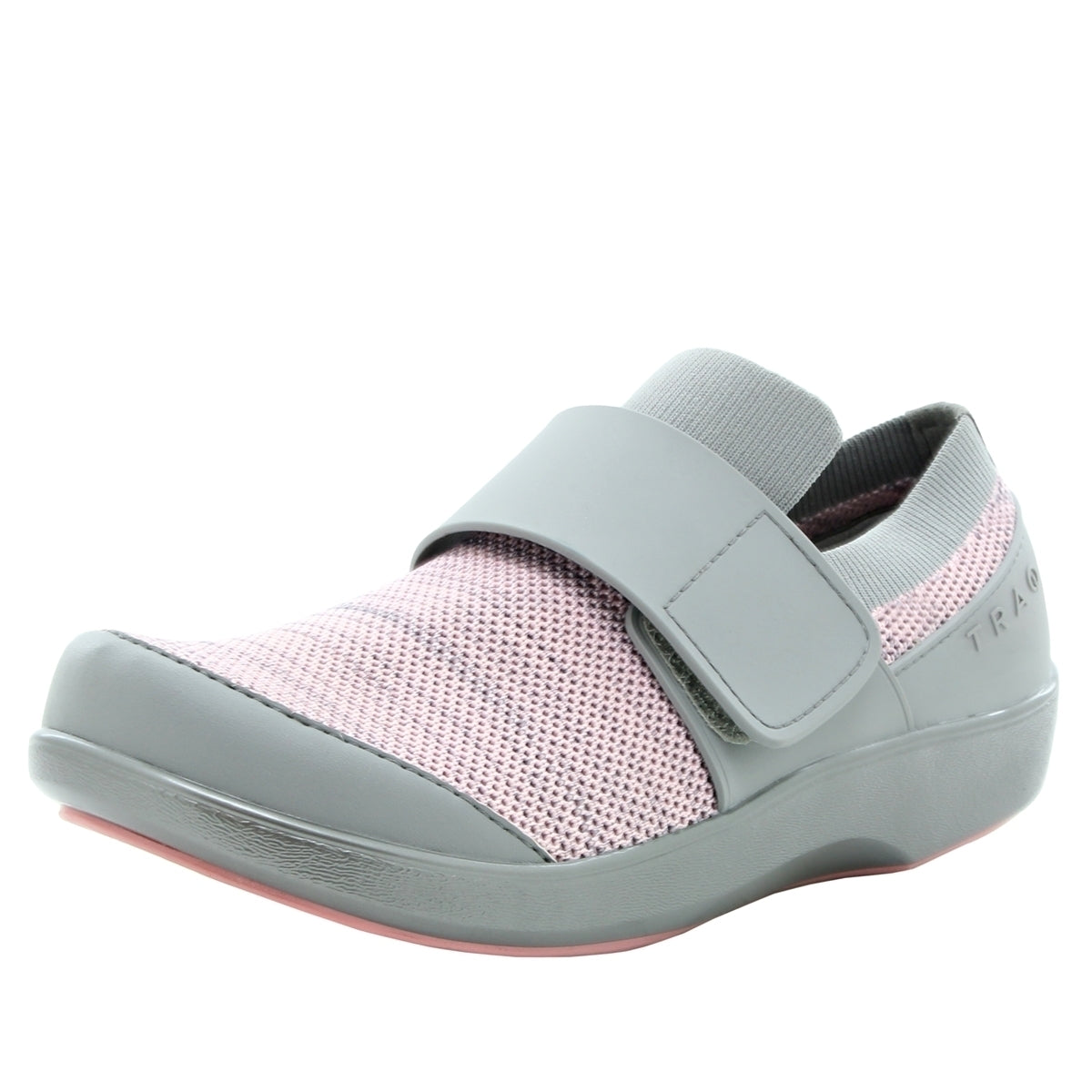 Traq By Alegria Womens Qwik Smart Comfort Walking Shoe Sneaker - Pink Multi