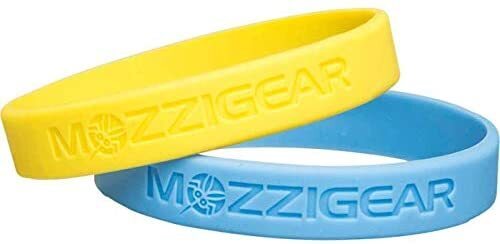 6x Mozzigear Anti Insect Mosquito Kids Wrist Band Repellent Repellant BULK