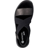 Remonte Womens Sandals Shoes Summer Removable Insole Light Soft - Black