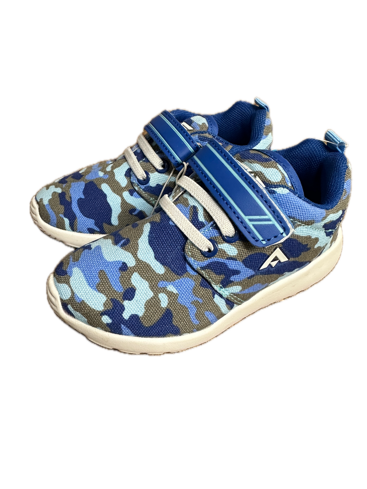 Aerosport Rascal Kids Junior Running Shoes Sneakers Runners - Blue/Camouflage