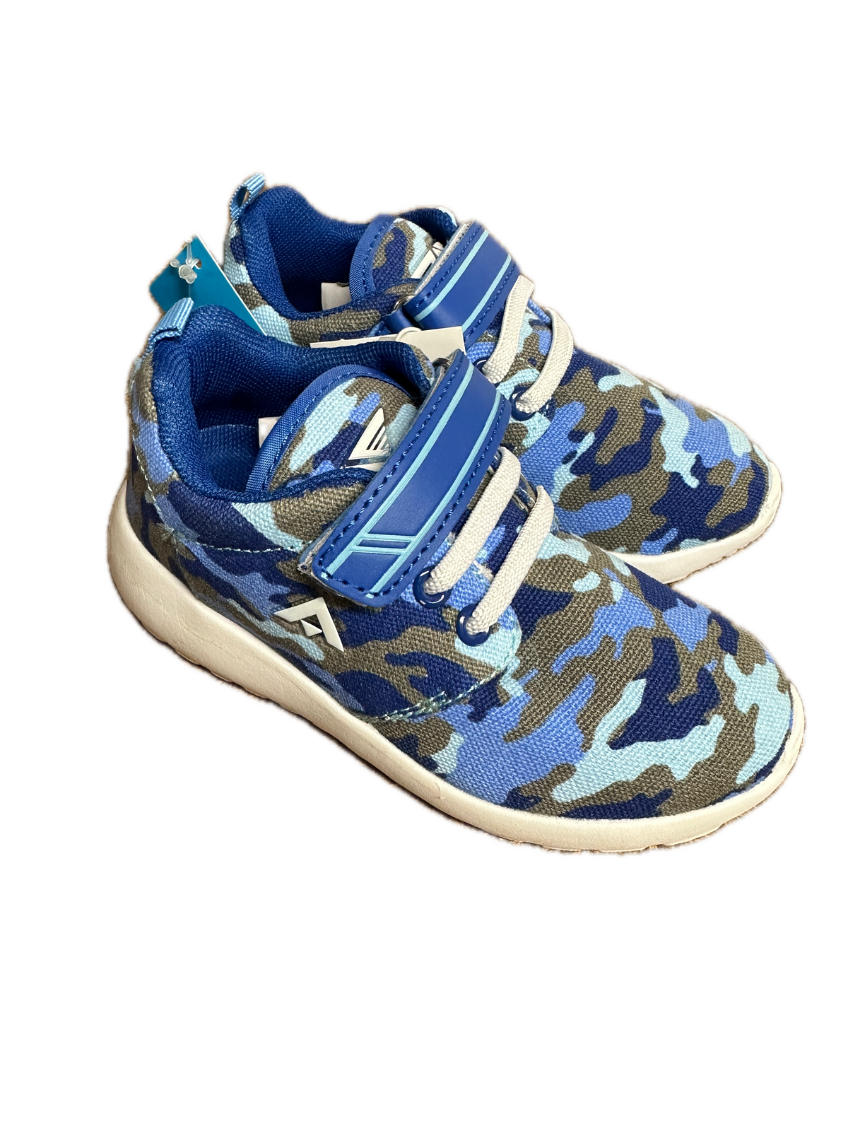 Aerosport Rascal Kids Junior Running Shoes Sneakers Runners - Blue/Camouflage