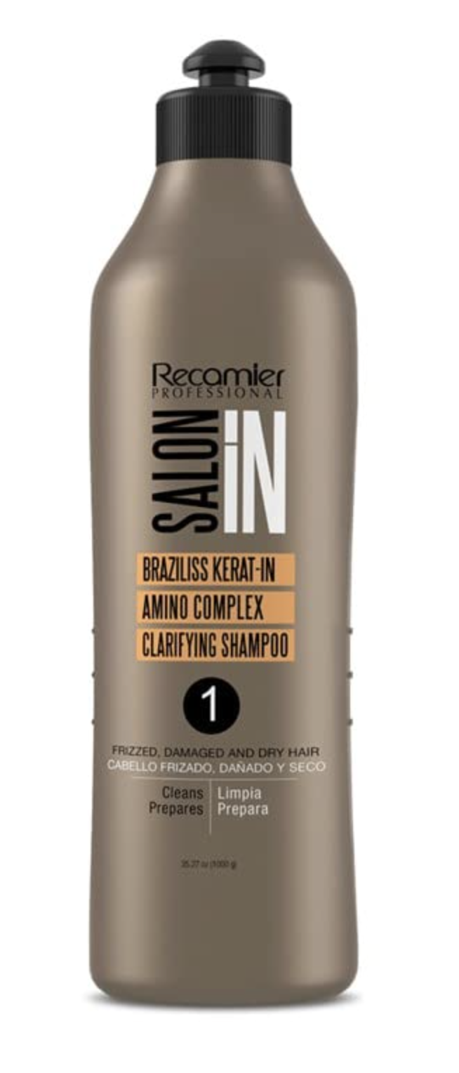 Recamier 3-Step System SalonIn Braziliss Keratin Hair Brazilian Blowout Treatment