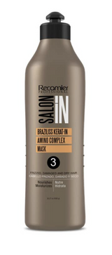 Recamier 3-Step System SalonIn Braziliss Keratin Hair Brazilian Blowout Treatment