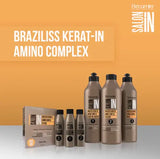 Recamier 3-Step System SalonIn Braziliss Keratin Hair Brazilian Blowout Treatment