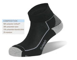 REFLEXA Active Ankle Socks Sports Running Athletic Celliant Aegis