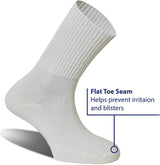 REFLEXA Diabetic Socks Flat Toe Seam Comfort Medical Circulation Health Sock