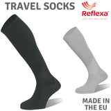 REFLEXA Luxury Travel Compression Socks Foot Circulation Plantar DVT Varicose