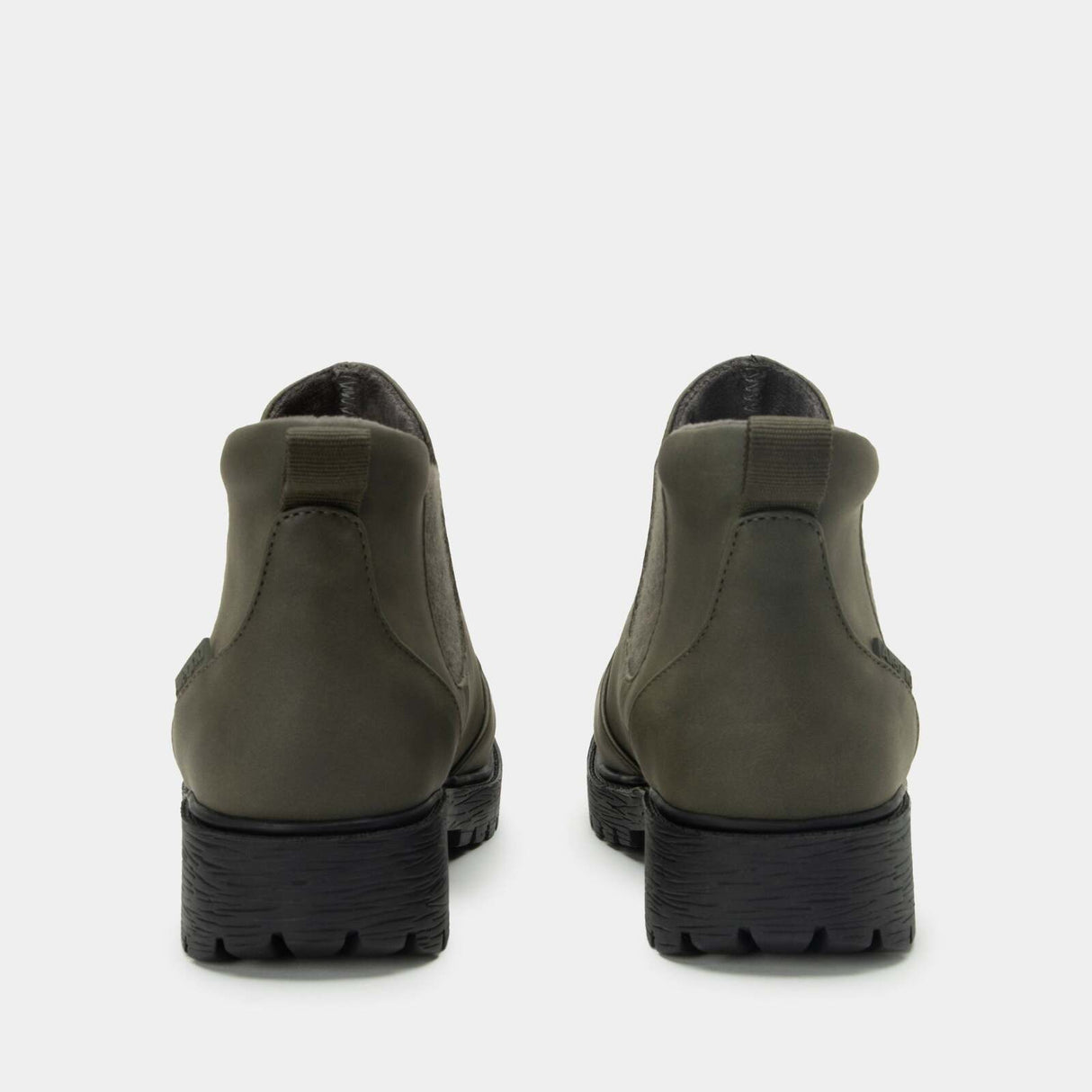 Alegria Womens Waterproof Chelsea Boots Shoes in Relaxed Moss