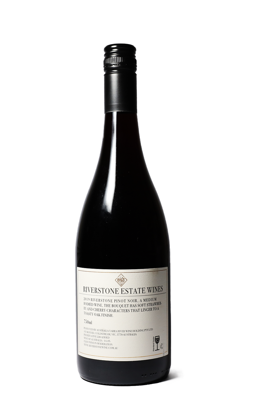 2019 Riverstone Estate Pinot Noir Red Wine Yarra Valley - 750ml Bottle