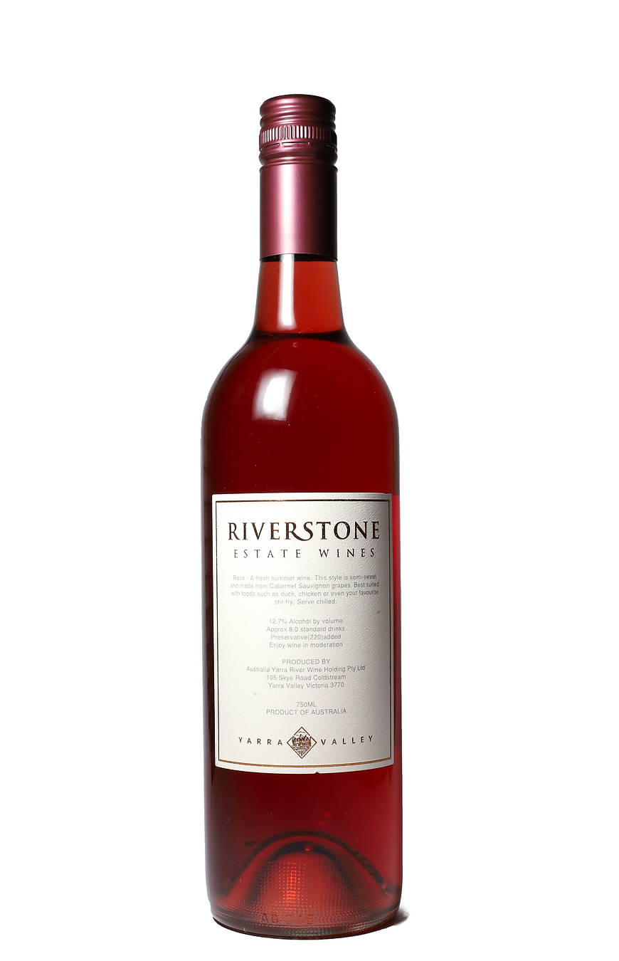 6x 2019 Riverstone Estate Rosé Red Wine - 750ml Bottle