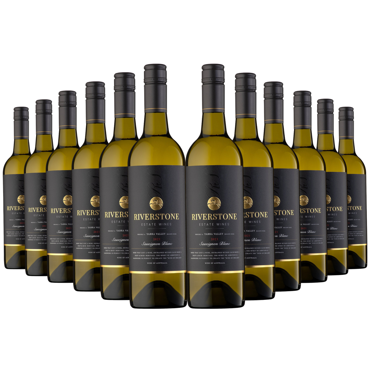 12x 2021 Riverstone Estate Sauvignon Blanc White Wine - 750ml Bottle