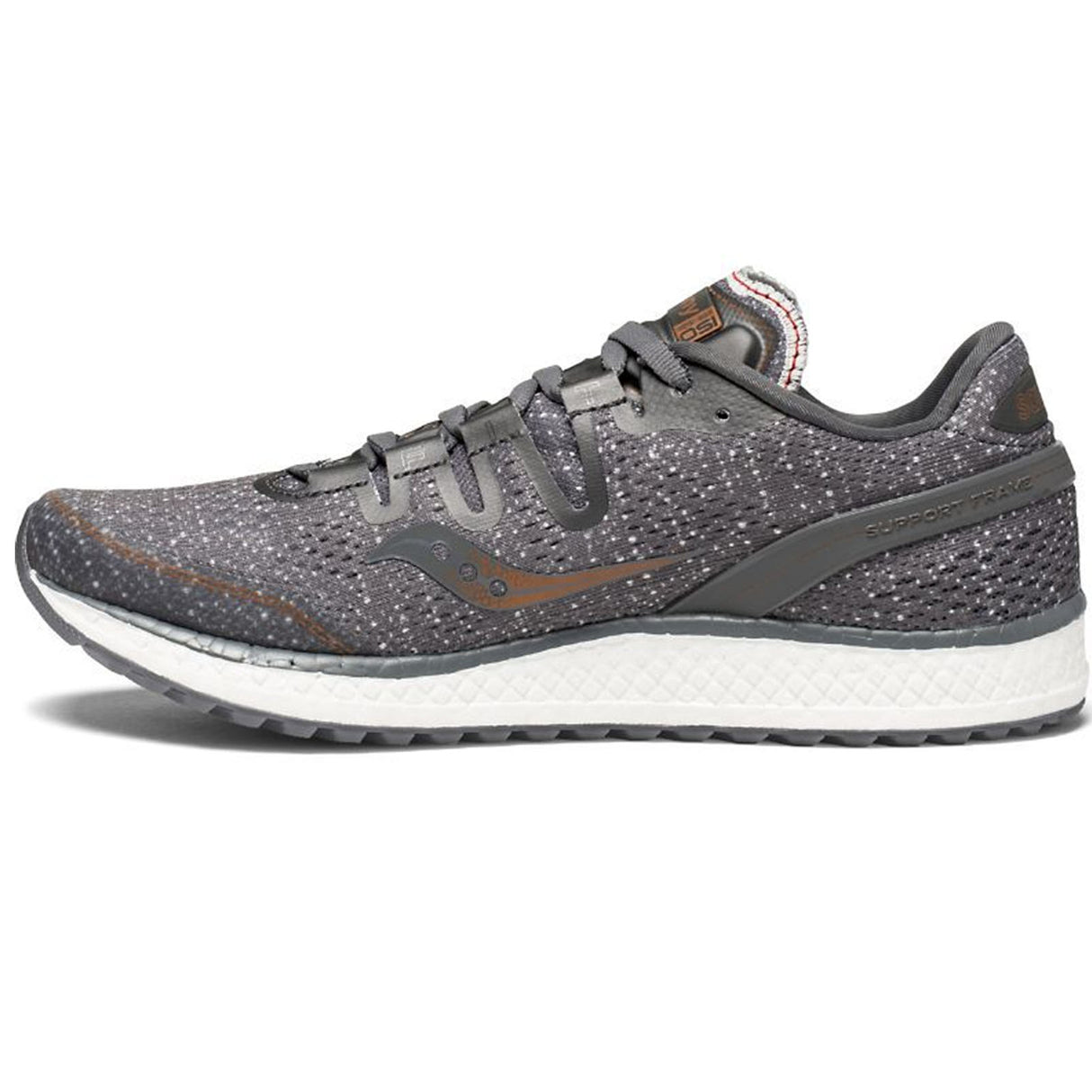 Saucony Womens Freedom ISO Sneakers Runners Running Shoes - Grey/Denim/Copper