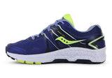 Saucony Womens OMNI 16 Wide Sneakers Runners Running Shoes - Blue/Navy