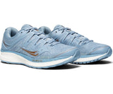 Saucony Womens Hurricane ISO 4 Sneakers Runners Shoes Running - Light Blue/Denim/Copper