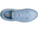 Saucony Womens Hurricane ISO 4 Sneakers Runners Shoes Running - Light Blue/Denim/Copper