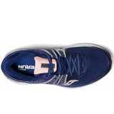 Saucony Womens Omni ISO Running Runners Sneakers Shoes - Navy/Blush