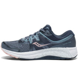 Saucony Womens Omni ISO 2 Shoes Sneakers Runners Running Sneakers - Grey/Pink