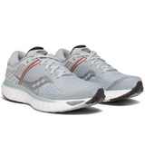 Saucony Womens Triumph 17 Runners Sneakers Shoes - Grey/Coral