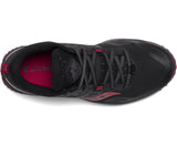 Saucony Womens Peregrine Running Shoe - Black/Red