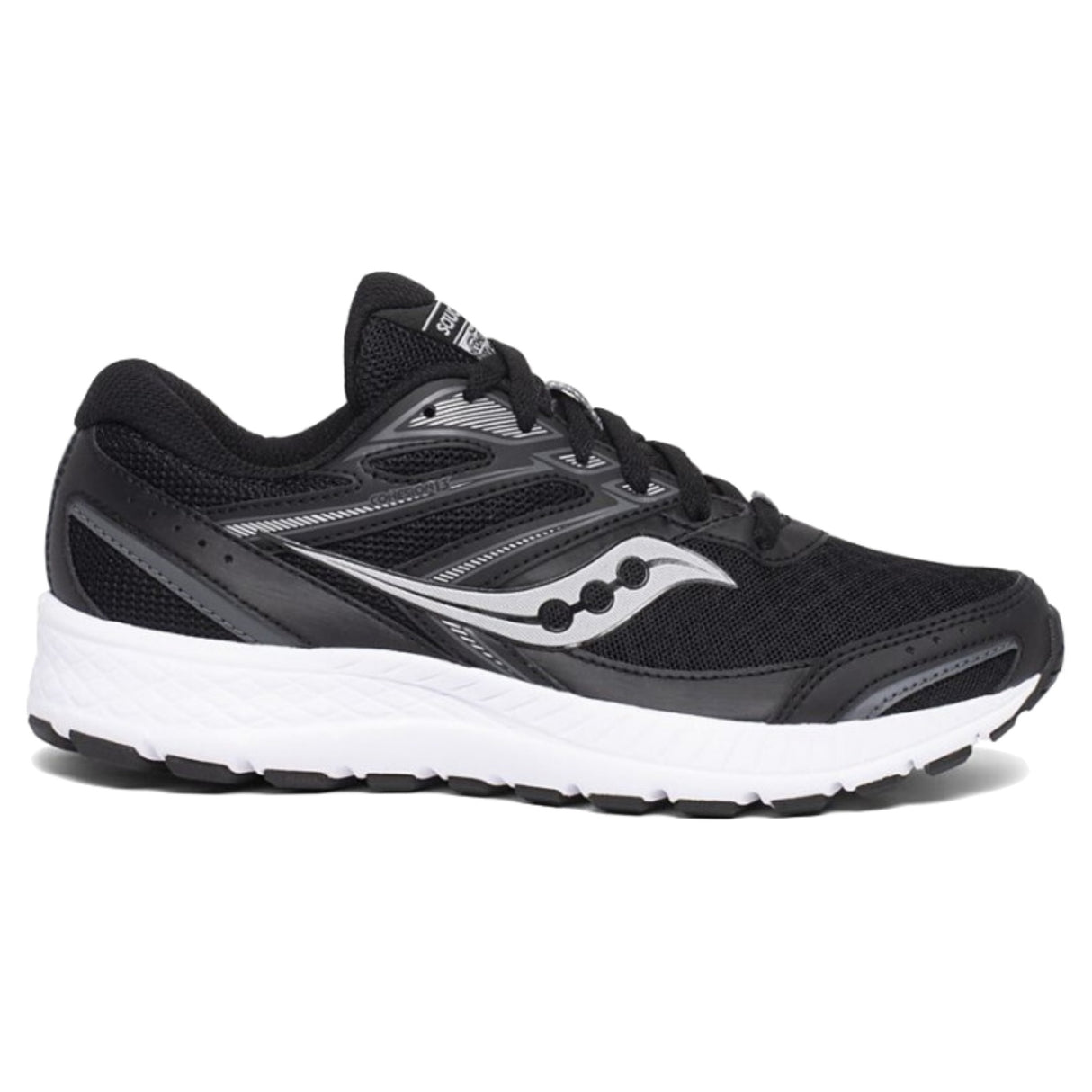 Saucony Womens Versafoam Cohesion 13 Runners Sneakers - Black/White