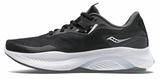 Saucony Womens Guide 15 Wide Athletic Sneakers Running Shoes - Black/White