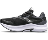 Saucony Womens Axon 2 PwrRun Sneakers Runners Running Shoes - Black/White