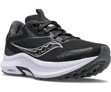 Saucony Womens Axon 2 PwrRun Sneakers Runners Running Shoes - Black/White