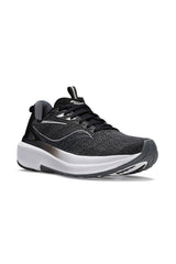 Saucony Womens Echelon 9 X-Wide Extra Wide Shoes Runners Sneakers in Black/White