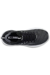 Saucony Womens Echelon 9 X-Wide Extra Wide Shoes Runners Sneakers in Black/White