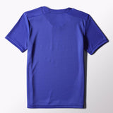 Adidas Boy's Andy Murray Barricade T-Shirt Purple V-Neck Tee Sports Athletic