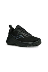 Saucony Womens Lancer Sneakers Shoes Runners in Black