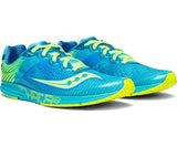 Saucony Women's TYPE A8 Racing Runners Sneakers Running Shoes - Blue/Citron