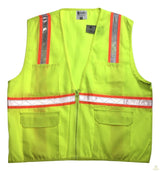 Reflective Tape Hi Vis Safety VEST Workwear Night & Day Use Safety Visibility