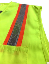 Reflective Tape Hi Vis Safety VEST Workwear Night & Day Use Safety Visibility