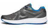 Saucony Mens Grid Cohesion 11 Runners Sneakers Running Shoes - Charcoal/Blue