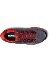 Saucony Mens Peregrine 8 Trail Hiking Shoes Runners Running Sneakers - Black/Red