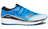 Saucony Mens RIDE ISO Sneakers Runners Running Shoes - White/Black/Blue