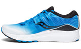 Saucony Mens RIDE ISO Sneakers Runners Running Shoes - White/Black/Blue