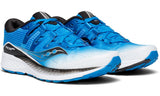 Saucony Mens RIDE ISO Sneakers Runners Running Shoes - White/Black/Blue