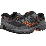 Saucony Mens Excursion TR12 Sneakers Runners Running Shoes - Black/Black