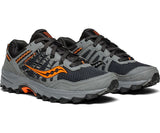 Saucony Mens Excursion TR12 Sneakers Runners Running Shoes - Grey/Orange