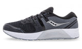 Saucony Mens Guide ISO 2 Sneakers Runners Shoes - Grey/Black