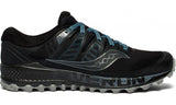 Saucony Mens Peregrine ISO Trail Hiking Shoes Runners Sneakers - Black/Grey