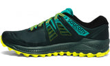 Saucony Mens Peregrine ISO Sneakers Runners Shoes Trail Running - Green/Teal