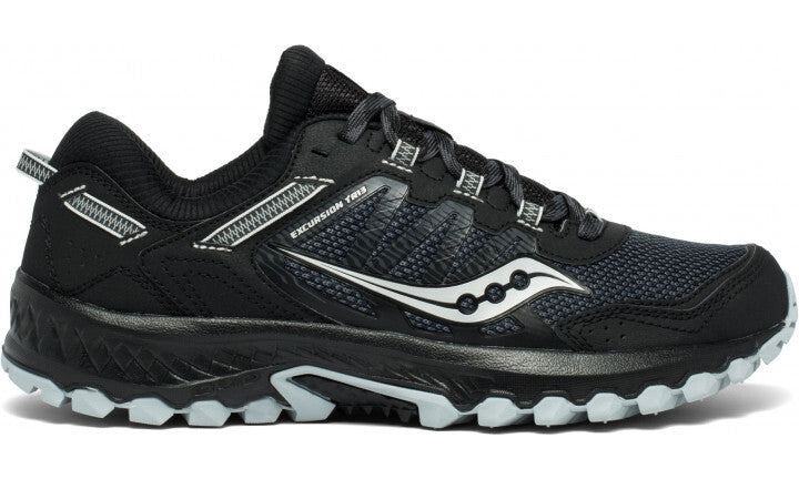 Saucony Mens Versafoam Excursion TR13 Trail Running Shoe Sneakers - Black